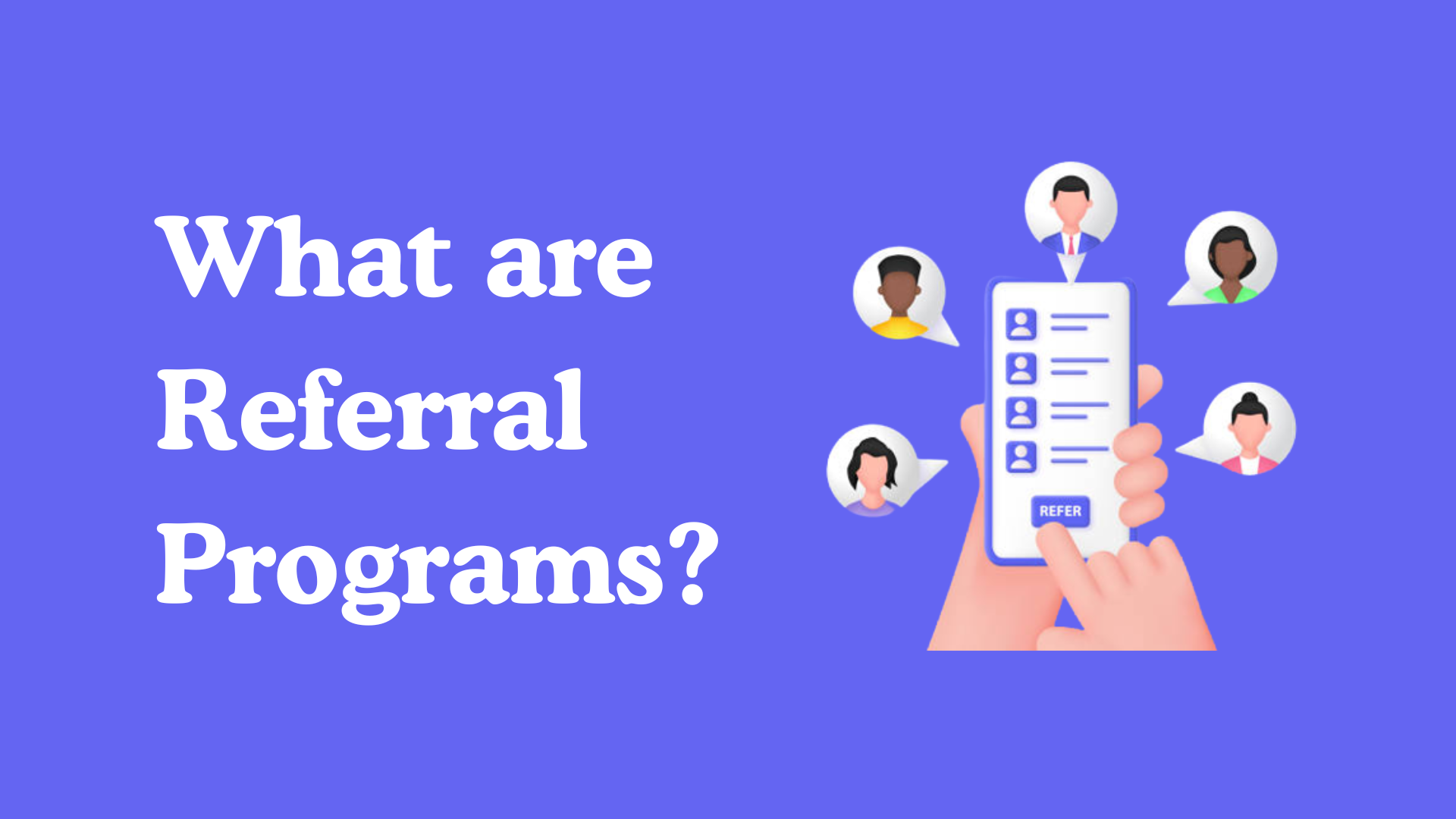 what are referral program